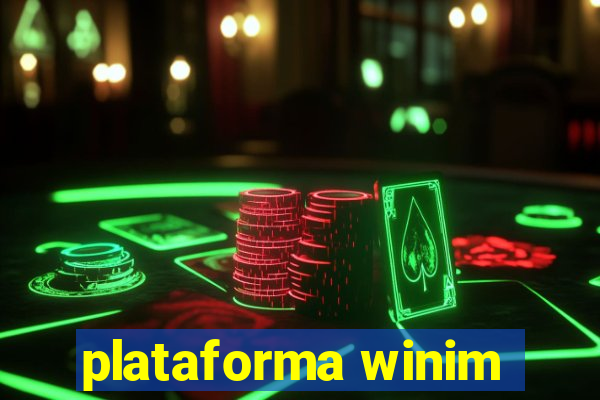 plataforma winim